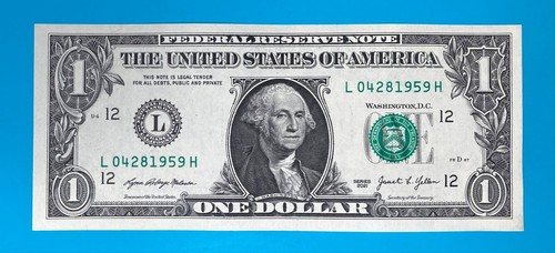 April 28, 1959 (L 04281959 H) BIRTHDAY Note $1 One Dollar Bill - Picture 2 of 4