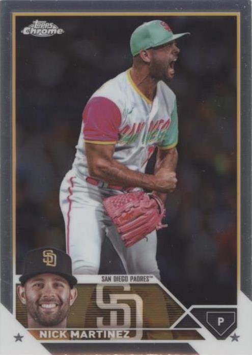 2023 Topps Chrome Update Series - Nick Martinez #USC166 - 1 of 1