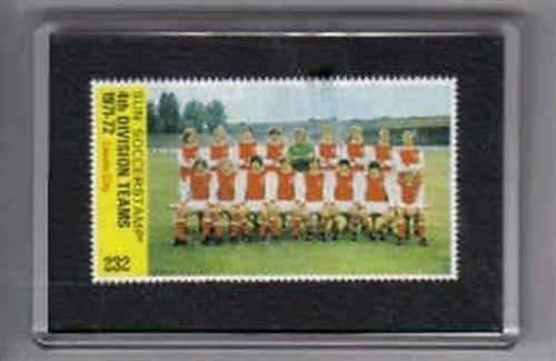 The Sun 1971 Soccerstamp Football Team Stamp in a Fridge Magnet - Various - Picture 38 of 79