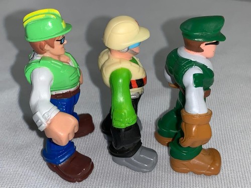 Lote de minifiguras de Parque Jurásico-Universal Studios Amblin 2,5" 3 figuras de muñeca - Imagen 4 de 7