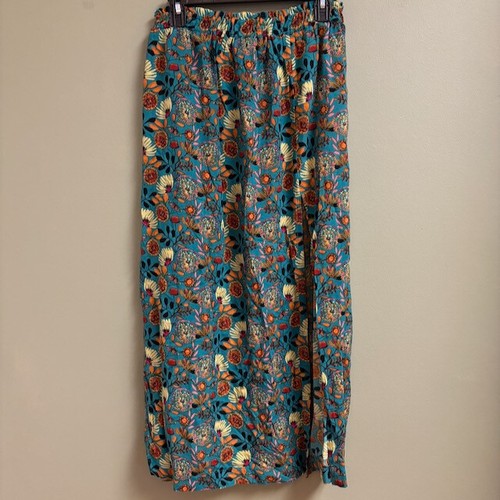 Natural Life Womens Midi Maxi Skirt Size M Floral Hippie Festival Fairy Bohemian