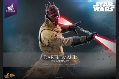 Hottoys Movie Masterpiece Star Wars 1/6 Scale Figure Darth Maul