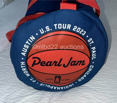 PEARL JAM - 2023 Tour DUFFLE BAG - Basketball Ten st paul chicago - Picture 12 of 13