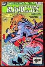 Adventures of Superman Annual #5 DC Comics (1993) First Appearance of Sparx