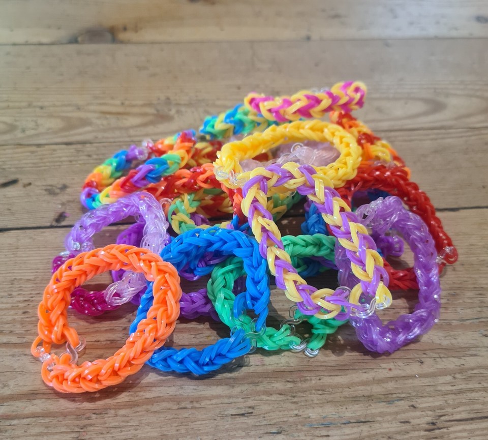 Handmade Loom Band Bracelets 4 For £3 🌈 eBay
