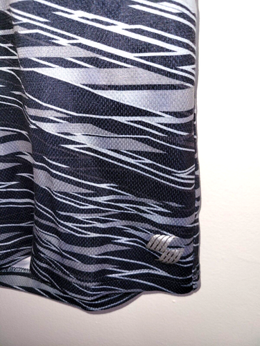 Place Sport Athletic Shorts Black Gray Boys Large 10/12 - Picture 3 of 4