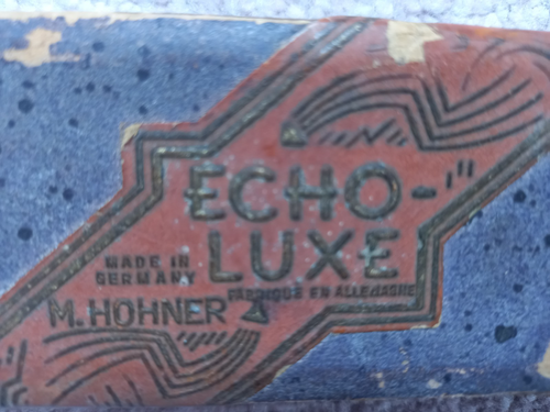 Echo Luxe M Hohner Vintage Harmonica with Original Box. Made in Germany - 第 4/7 張圖片