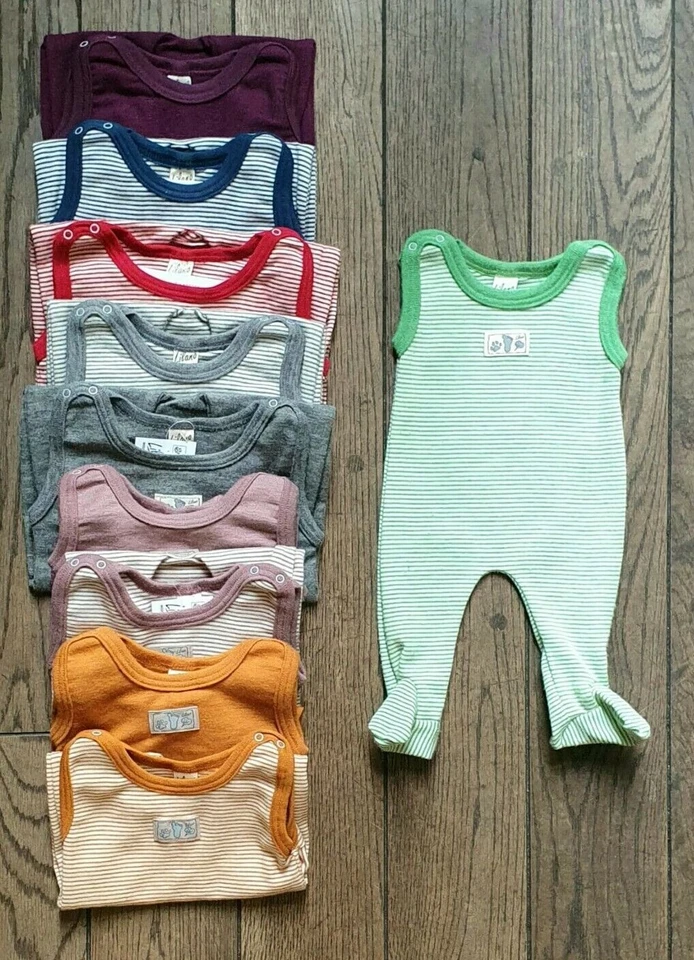 Lilano Strampler mit Fuß, Wolle / Seide verschiedene Größen und Farben - Bild 2 von 4