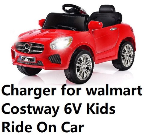 🔥Cargador de batería fuente de alimentación ac para Walmart Costway 6V Ride on - Imagen 1 de 3