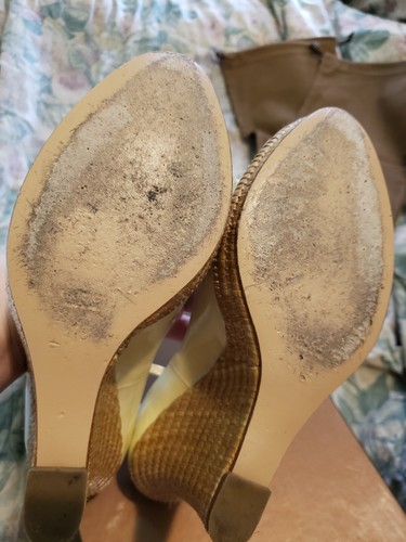 Gucci Patent Leather Wedges Size 11 With Box - Picture 10 of 10