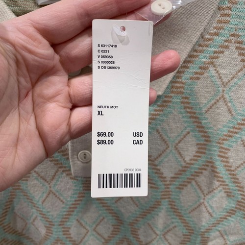 Polo uomo Urban Outfitters maglia standard/abbigliamento XL NUOVA CON ETICHETTA - Foto 6 di 9