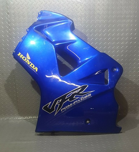♻️ Honda VFR 800 Fi 1998 - 2001 RC46 links Hauptverkleidung Karosserie Verkleidung blau ♻️