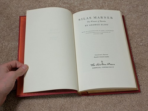 Easton Press Silas Marner by George Elliot Collector's Edition LEDER - Bild 12 von 13