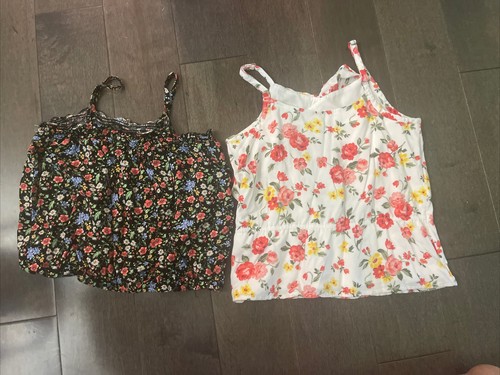 Abercrombie Kids Forever 21 Girls sz 11/12 Tank Tops Dressy or Casual Lot of 2 - Picture 6 of 6