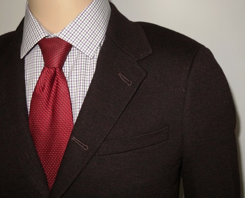 $498 NEW John Varvatos LUXE Sport Jacket in Pinot Noir Size 36 Wool Blend - Picture 2 of 12