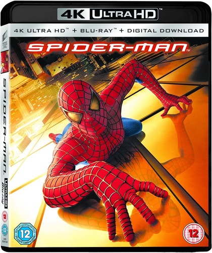 Tobey Maguire Spider-Man Part 1 I 4K UHD Ultra High Definition Movie Film UK 1st - Picture 2 of 3