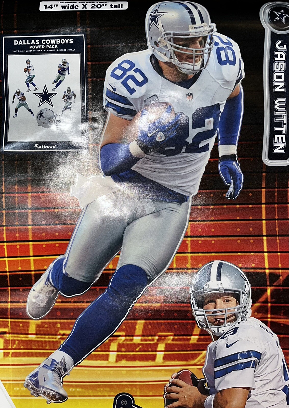 fathead cowboys sticker - Picture 4 of 8