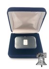 Air-tite Silver or Gold Bar Holder Capsule Velvet Display Steel Storage Box Case