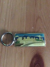 METAL RECTANGULAR KEYRING FROM VANCOUVER B.C. CITY SCENE