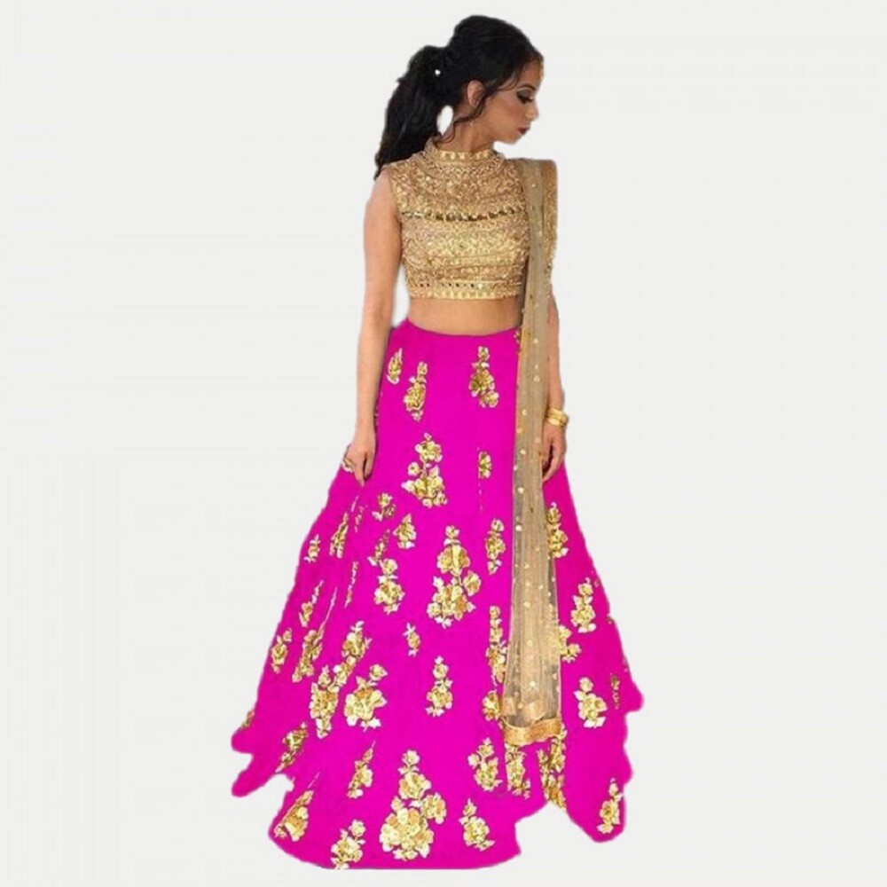 Indian Designer Lehenga Choli Dupatta Ethnic Pakistani Wedding New Lengha Ghagra Indian Designer Lehenga Choli Dupatta Ethnic Pakistani Wedding New Lengha Ghagra