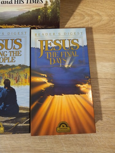 Readers Digest Jesus And His Times + Views Guide Pamphlet VHS - Picture 5 of 18