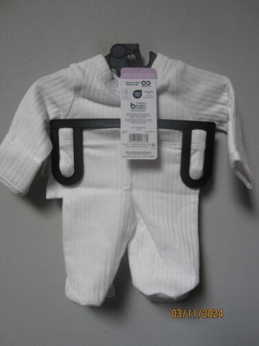 Gerber Baby Girl/Boy 3-Piece White Take Me Home Set Size Preemie - Picture 8 of 8