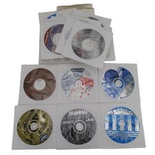Vintage PC Software Pack Windows Games Info CD 15 different Software CDs 1999