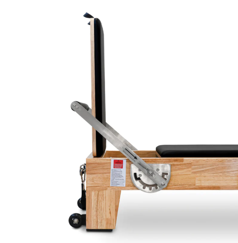 Pilates Reformer Machine Set 10 Year Warranty Workout Black Oak Wood - Picture 16 of 17