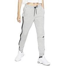 Nike Sportswear Tech Fleece Reimagined Pants Grey/ Black Women's XL BV7115-063 