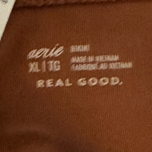 AA-131 Aerie NWT Brown Summer Swim Bikini Bottoms Size XL - Picture 8 of 12