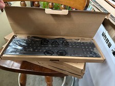 Lot Of 5 - HP Desktop 320K Slim Wired QWERTY Keyboard - Black (L96909-001) New