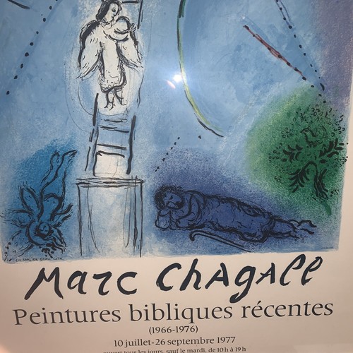 Marc Chagall Litho Jacob’s Ladder exhibition Poster - Picture 4 of 6