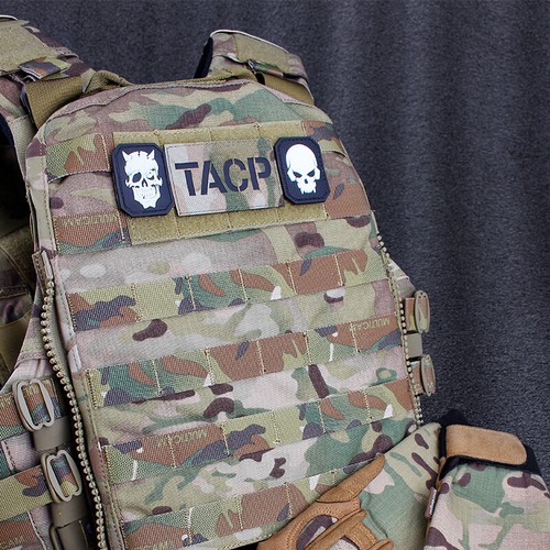 Parche táctico parche moral insignia MP MED TACP PJ infrarrojo paintball caza - Imagen 2 de 20