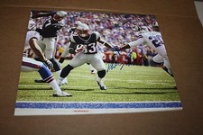 NEW ENGLAND PATRIOTS DION LEWIS #33 SIGNED 8X10 PHOTO FUTURE STAR POSE 5