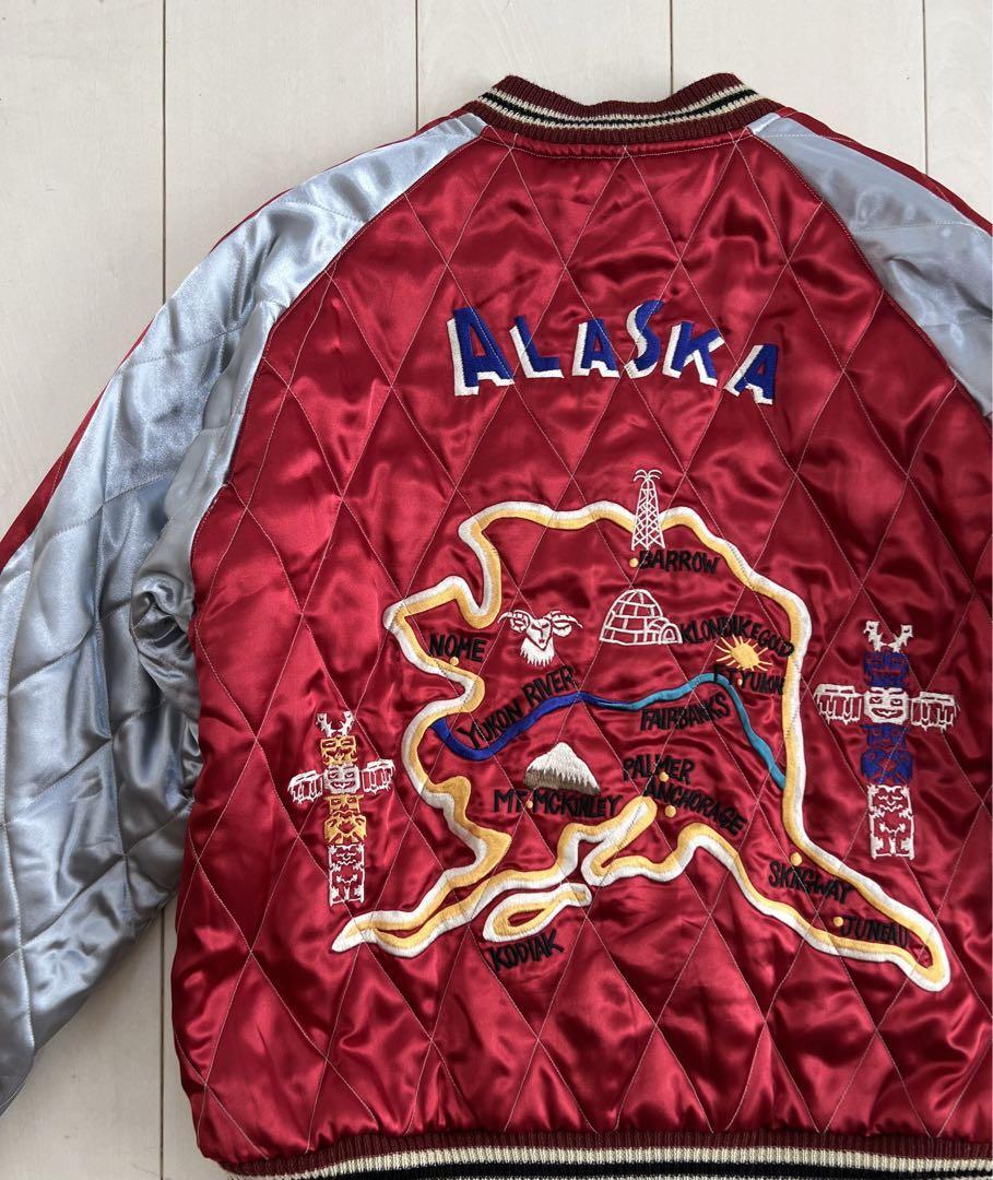 テーラー東洋 SOUVENIR JACKET ALASKA　XL Toyo Enterprises Reversible Souvenir Jacket Sukajan Alaska