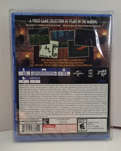 Jurassic Park Classic Games Collection- PS4 - Limited Run - Picture 2 of 2