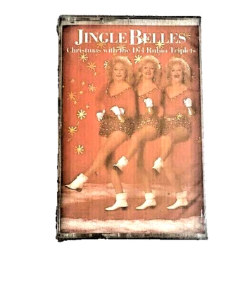 Jingle Belles Christmas The Del Rubio Triplets Cassette Sealed White Elephant