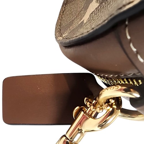 Borsa Coach Mini Serena in tela firmata con logo stampa stella e fiocco di neve - Foto 12 di 20