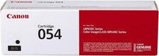 Canon Genuine Toner, Cartridge 054 Black- 3024C001AA