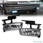 Fits For 00-06 Chevy Suburban/ Tahoe Clear Bumper Fog Lights Driving Lamps