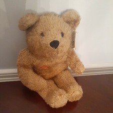 Salvino's Bammers Collectors Club 12" Mark McGwire 25 Brown Beanie Plush Bear