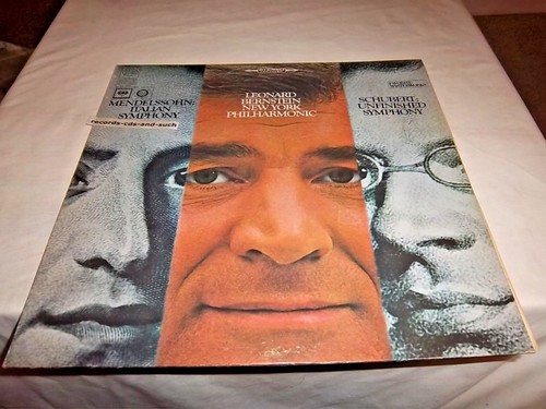 LEONARD BERNSTEIN/NEW YORK PHIL-SCHUBERT:UNFINISHED SYMPHONY VG+/VG+ VINYL LP - Bild 1 von 2