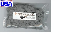 1000 Count 3/8" (.0375")Stainless Steel Pipe Screens BEST QUALITY - MADE IN USA!