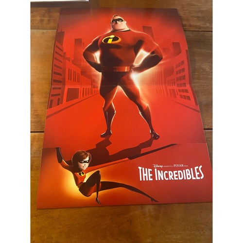 Disney Pixar The Incredibles Lithographs Art Prints Collectible Decor - Picture 3 of 7