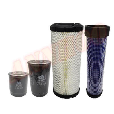 Engine Filter Kit for DOOSAN DX55 60-9C OIL FILTER,FUEL FILTER,AIR FILTER