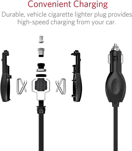 Convertidor De Corriente Inversor Para Autos Carro 300W 12V DC A 110V AC USB NUEVO - Imagen 6 de 8