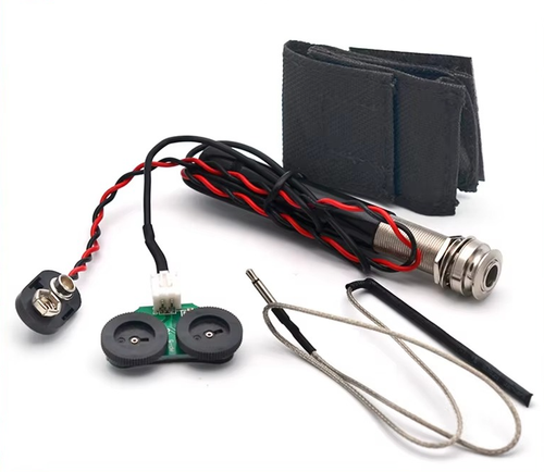 Endpin Jack Preamp Pickup Kit for Acoustic Guitar with Volume and Tone - Picture 1 of 6