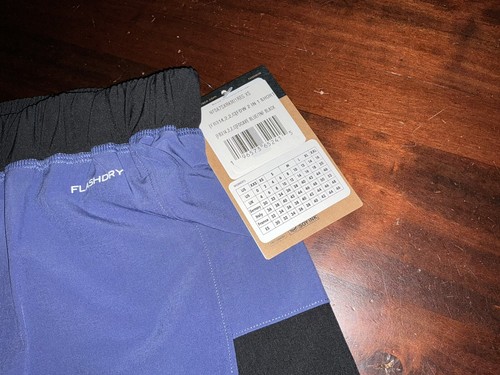 LADIES THE NORTH FACE FLASH DRY 2 IN 1 SHORTS XS UK 6 REAR STITCHING SEAM FAULT - Picture 4 of 8