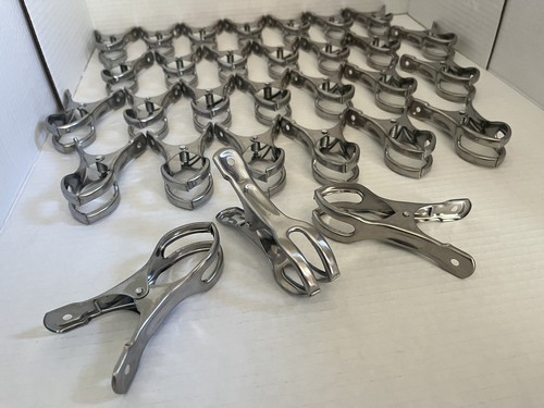 Towel Clips Pack Of 6 51/8l Jumbo Stainless Steel Metal Beach Towel Clips Pool - Picture 8 of 12