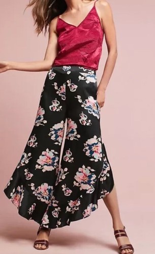 Anthropologie (Elevenses) Tansy Ruffled Pants Sz 8  $138.00 - Picture 3 of 11